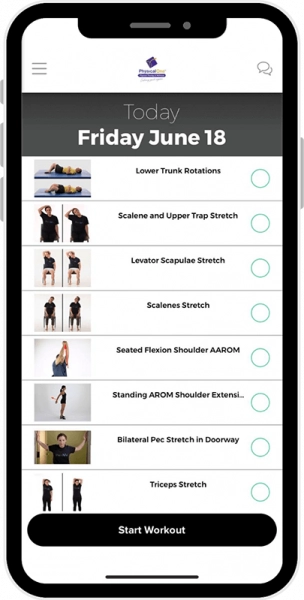 Home Exercise Program app image